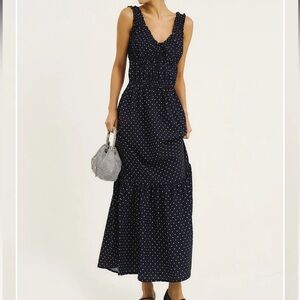 Nothing Fits But April Dress in Navy (Maternity & Non Maternity Friendly)